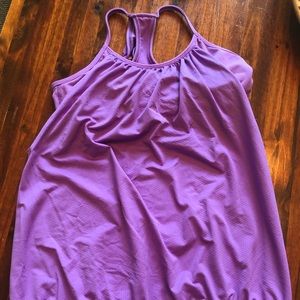 Lululemon purple workout top